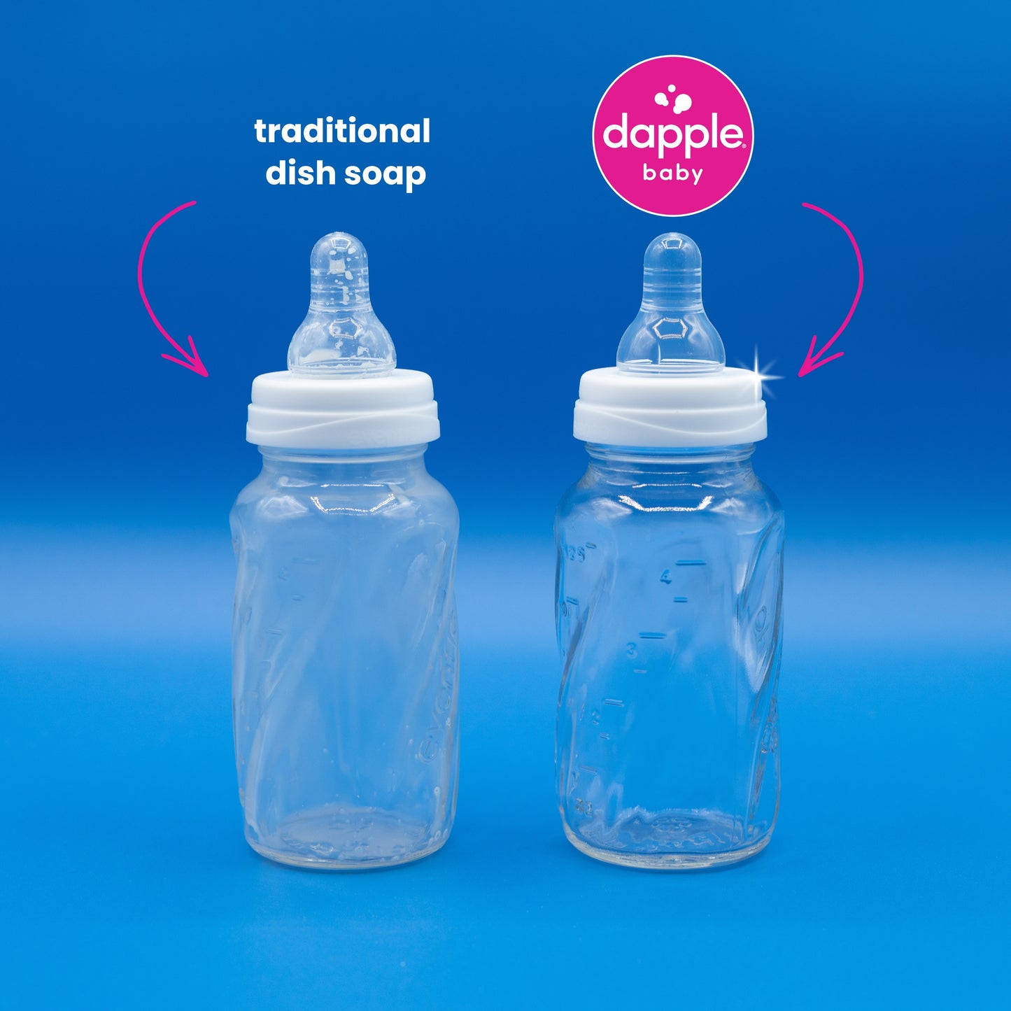 Baby Bottle & Dish Soap Fragrance-Free 3-Pack