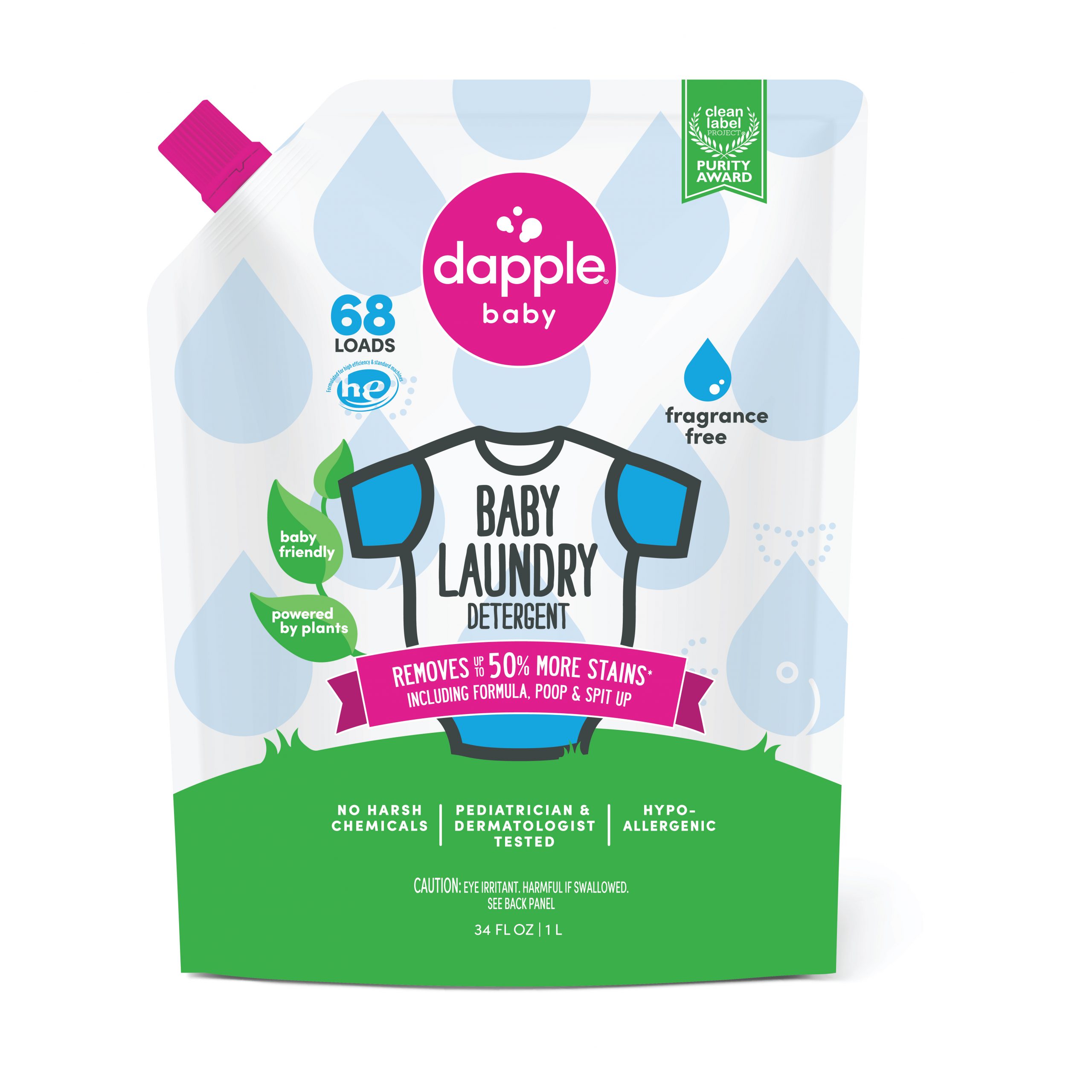 Bottle and Dish Liquid by Dapple Baby Ba - Dapple Baby Dishwashing
